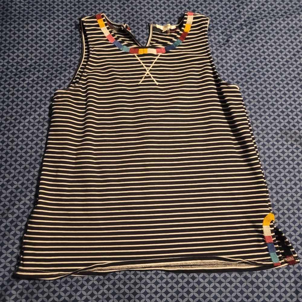 Andre by Unit Embroider Detail Tank Top